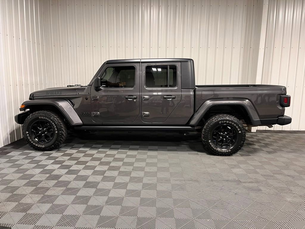 Certified 2021 Jeep Gladiator WILLYS with VIN 1C6HJTAG9ML575481 for sale in Celina, OH