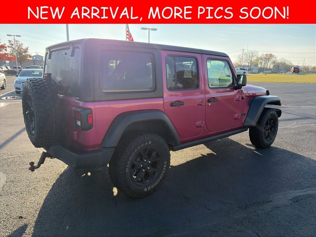 Used 2022 Jeep Wrangler Unlimited Willys SUV