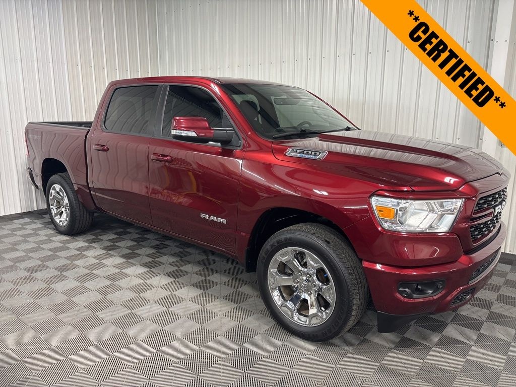 Certified 2022 Ram 1500 Big Horn Big Horn 4x4 Crew Cab 57 Box