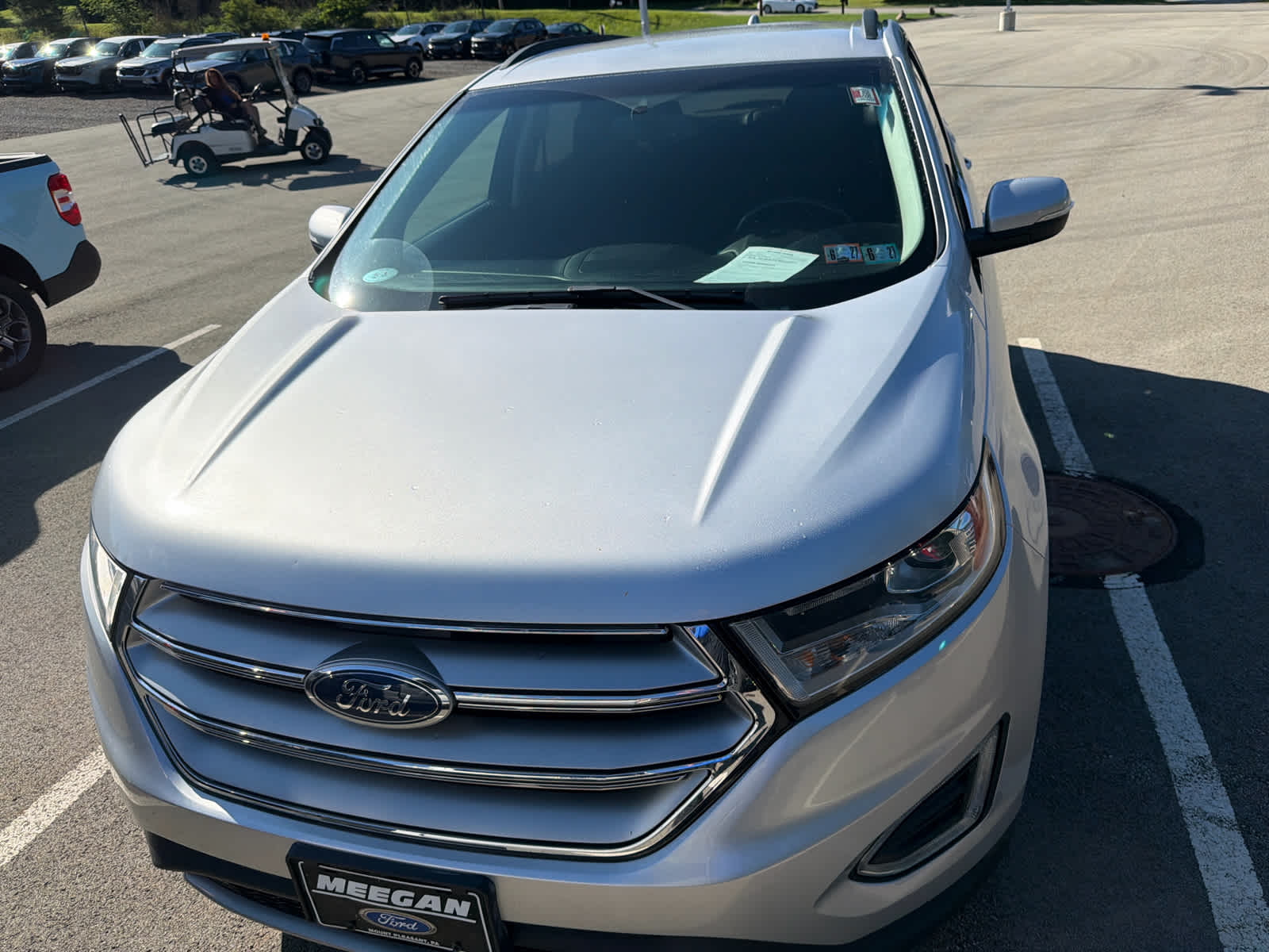 Used 2015 Ford Edge SEL with VIN 2FMTK4J94FBB19085 for sale in Greensburg, PA