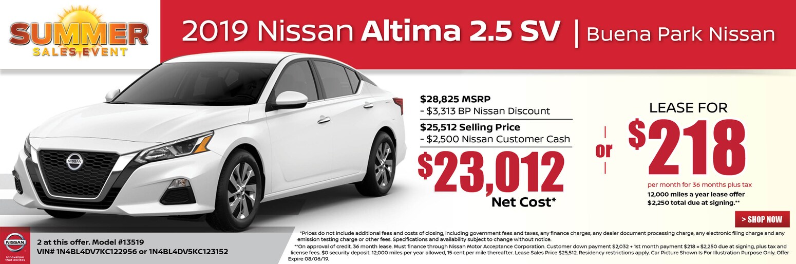 Buena Park & Orange County, CA Nissan New & PreOwned Buena Park Nissan