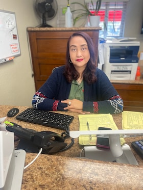 Staff member Maria Valdez from 23e3efda143f