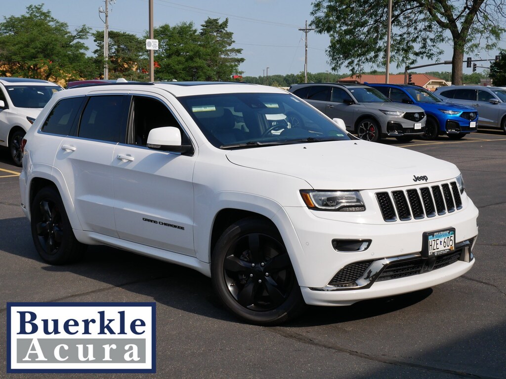 Used 2016 Jeep Grand Cherokee Overland 4x4 SUV