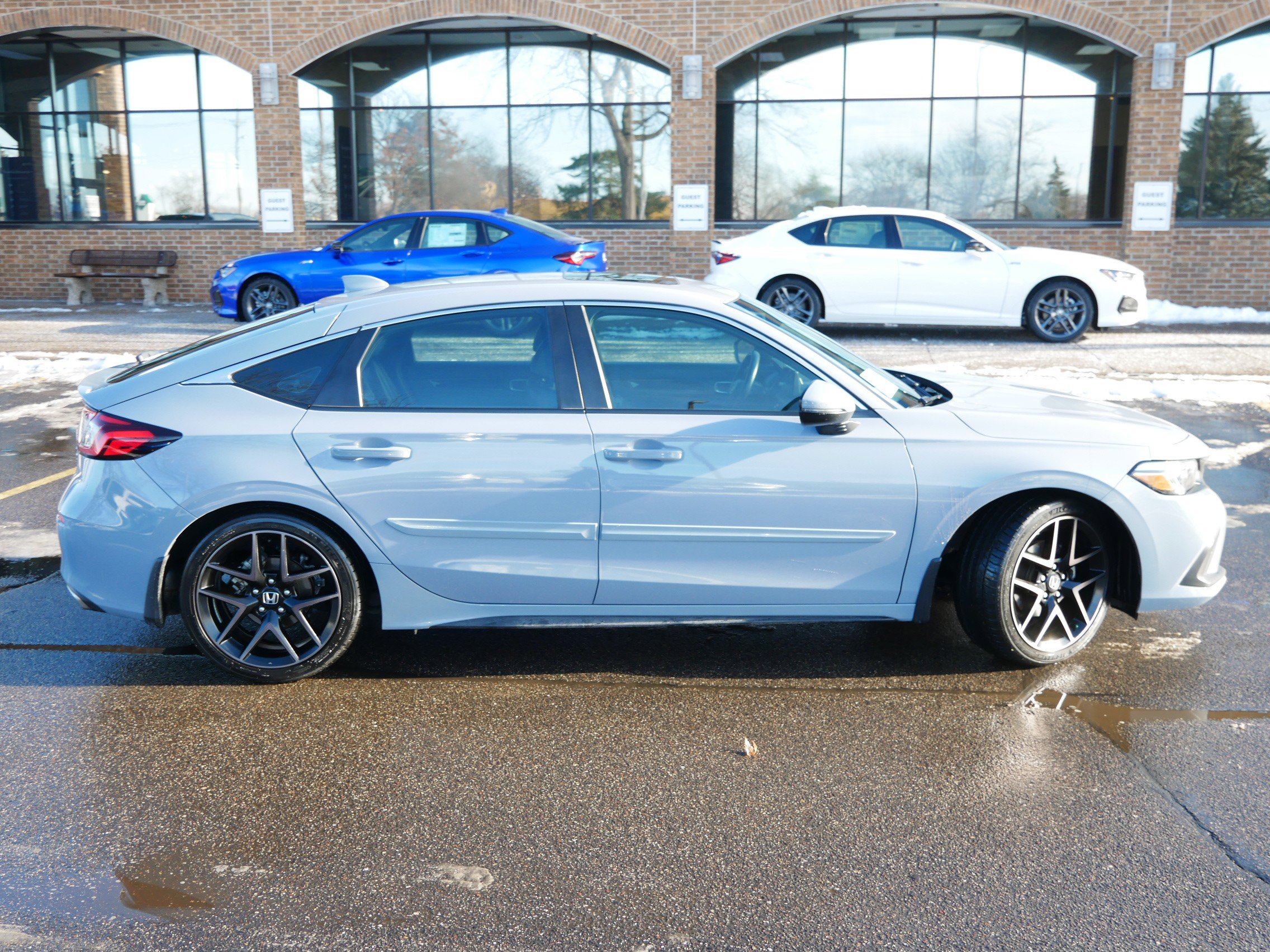 Used 2023 Honda Civic Hatchback Sport Touring with VIN 19XFL1G85PE011175 for sale in Vadnais Heights, Minnesota