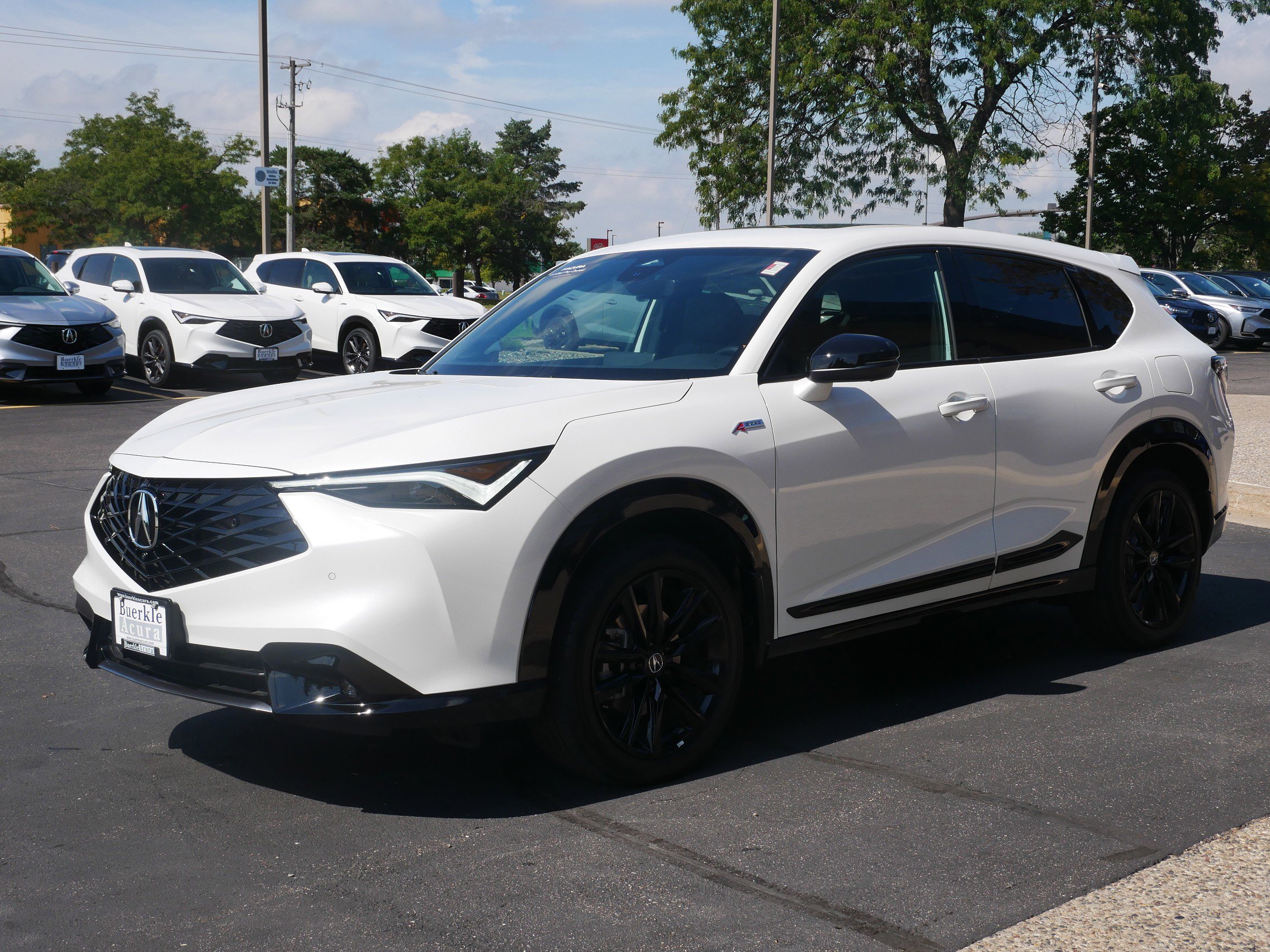 Certified 2025 Acura ADX A-spec w/Advance Package with VIN 3HDSA2H70SM703535 for sale in Vadnais Heights, Minnesota