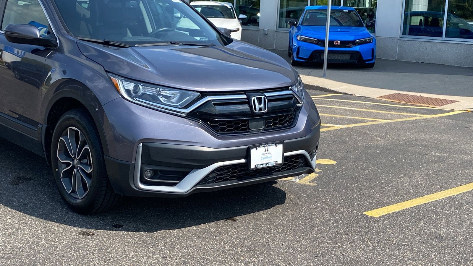 Certified 2022 Honda CR-V EX-L with VIN 7FARW2H84NE041059 for sale in Vadnais Heights, Minnesota