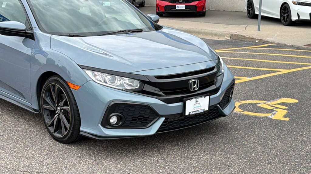 Certified 2018 Honda Civic Hatchback Sport Sport CVT
