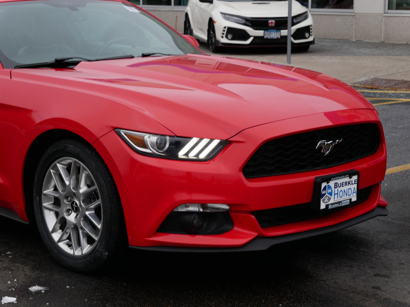 Used 2015 Ford Mustang EcoBoost with VIN 1FA6P8TH6F5420126 for sale in Saint Paul, Minnesota