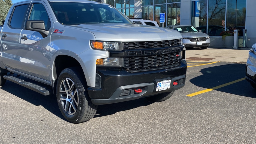 Used 2020 Chevrolet Silverado 1500 Custom Trail Boss 4WD Crew Cab 147 Custom Trail Boss