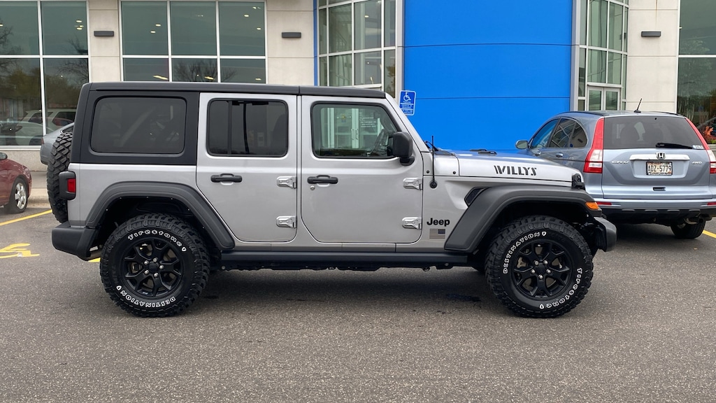 Used 2021 Jeep Wrangler Unlimited Willys Unlimited Willys 4x4