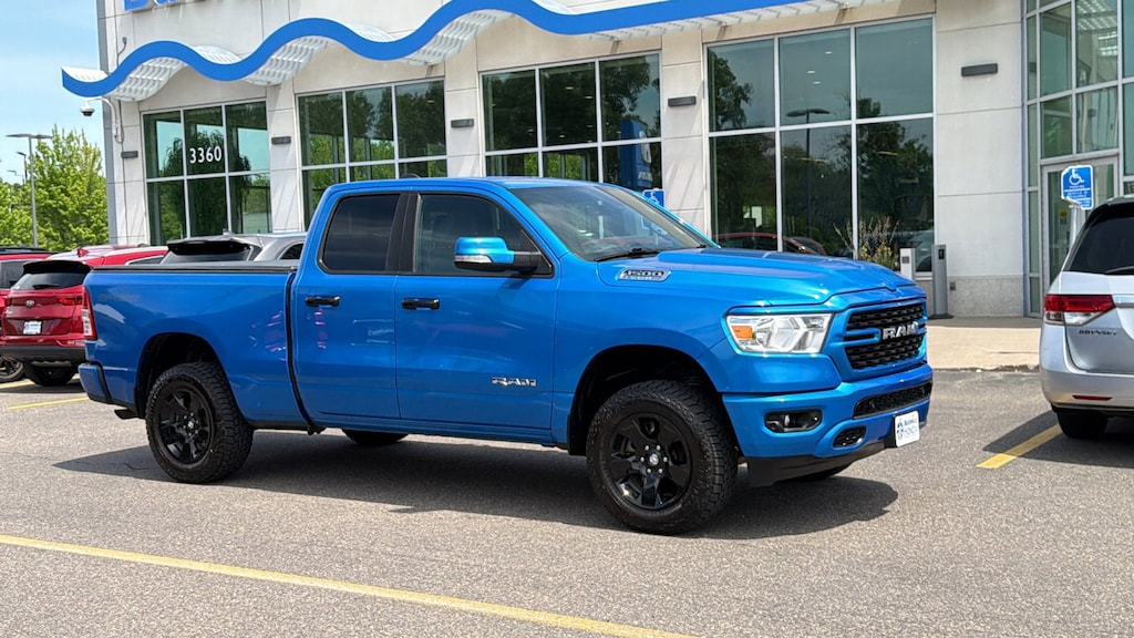 Used 2022 Ram 1500 Big Horn Big Horn 4x4 Quad Cab 64 Box