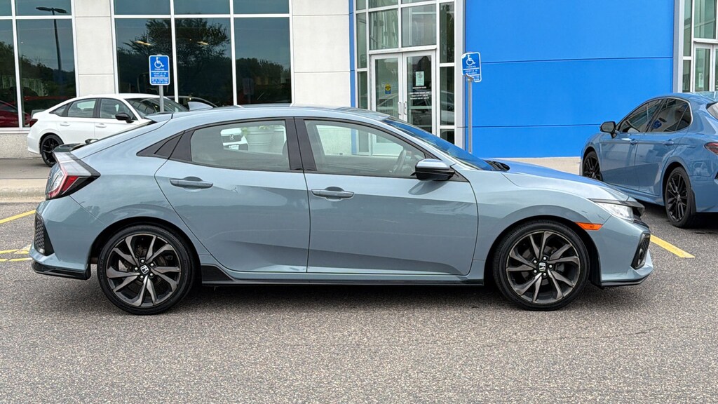 Certified 2018 Honda Civic Hatchback Sport Sport CVT