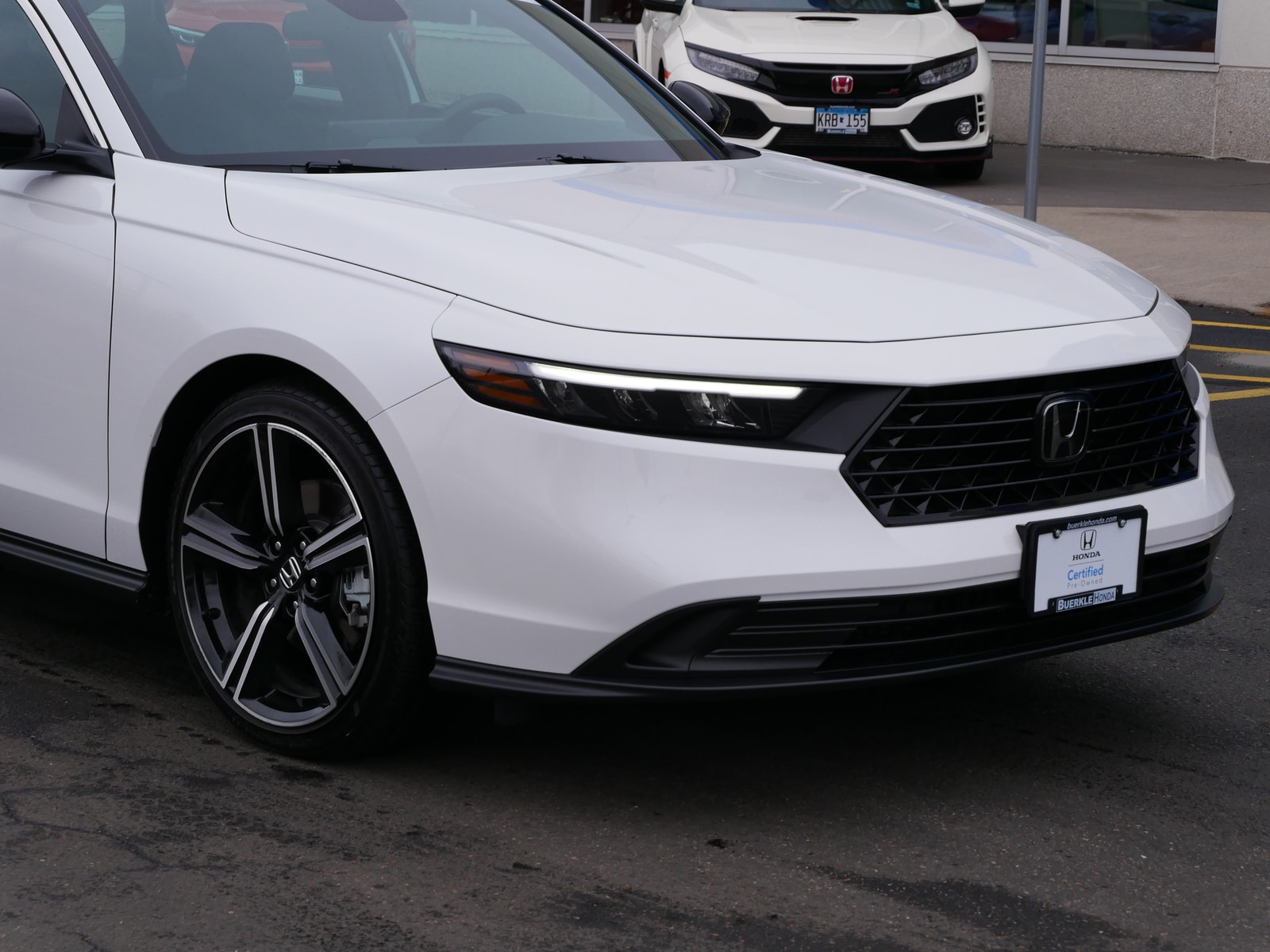 Certified 2023 Honda Accord Hybrid Sport with VIN 1HGCY2F5XPA058823 for sale in Saint Paul, MN