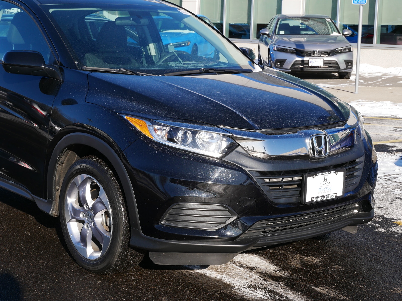 Certified 2021 Honda HR-V LX with VIN 3CZRU6H35MM754568 for sale in Saint Paul, MN