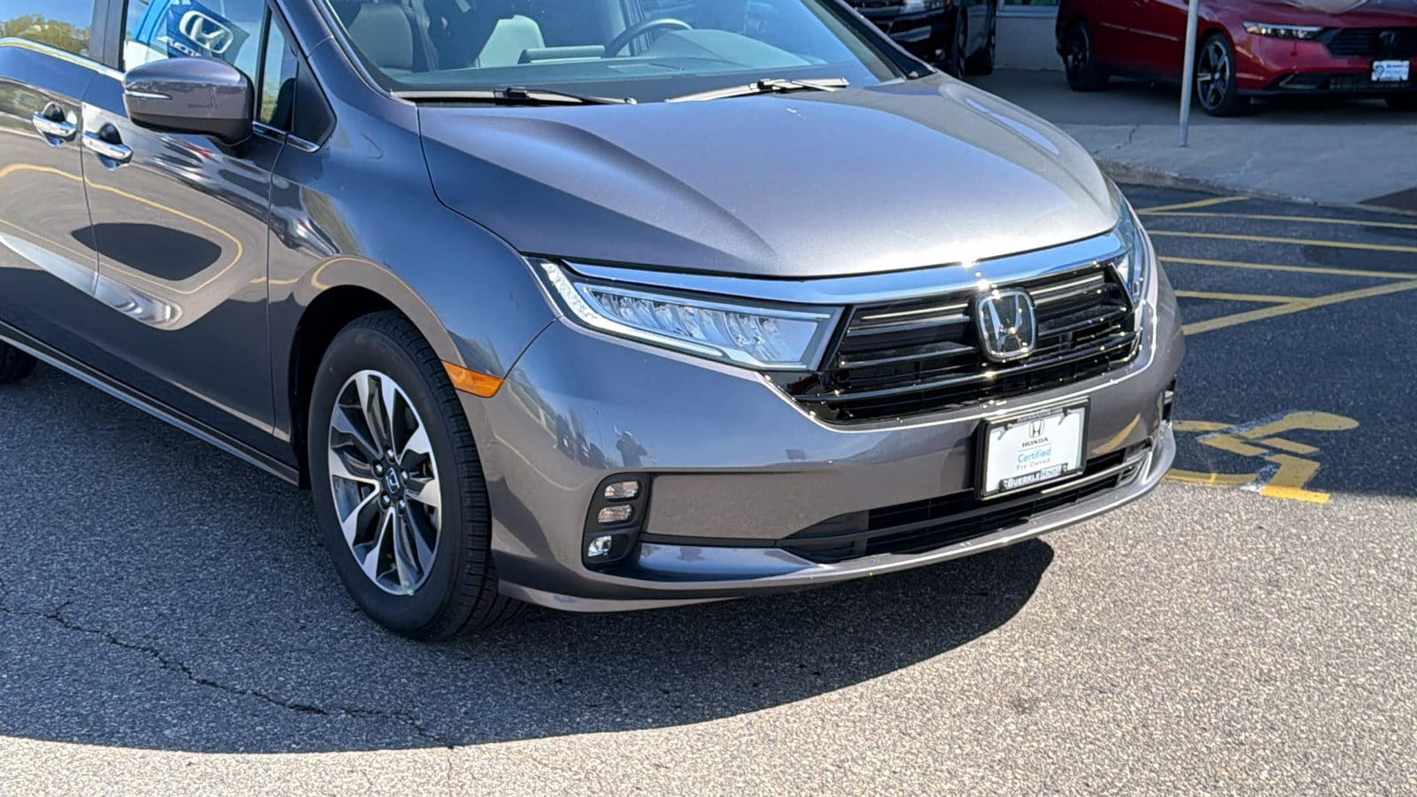 Certified 2024 Honda Odyssey EX-L with VIN 5FNRL6H64RB007882 for sale in Saint Paul, Minnesota