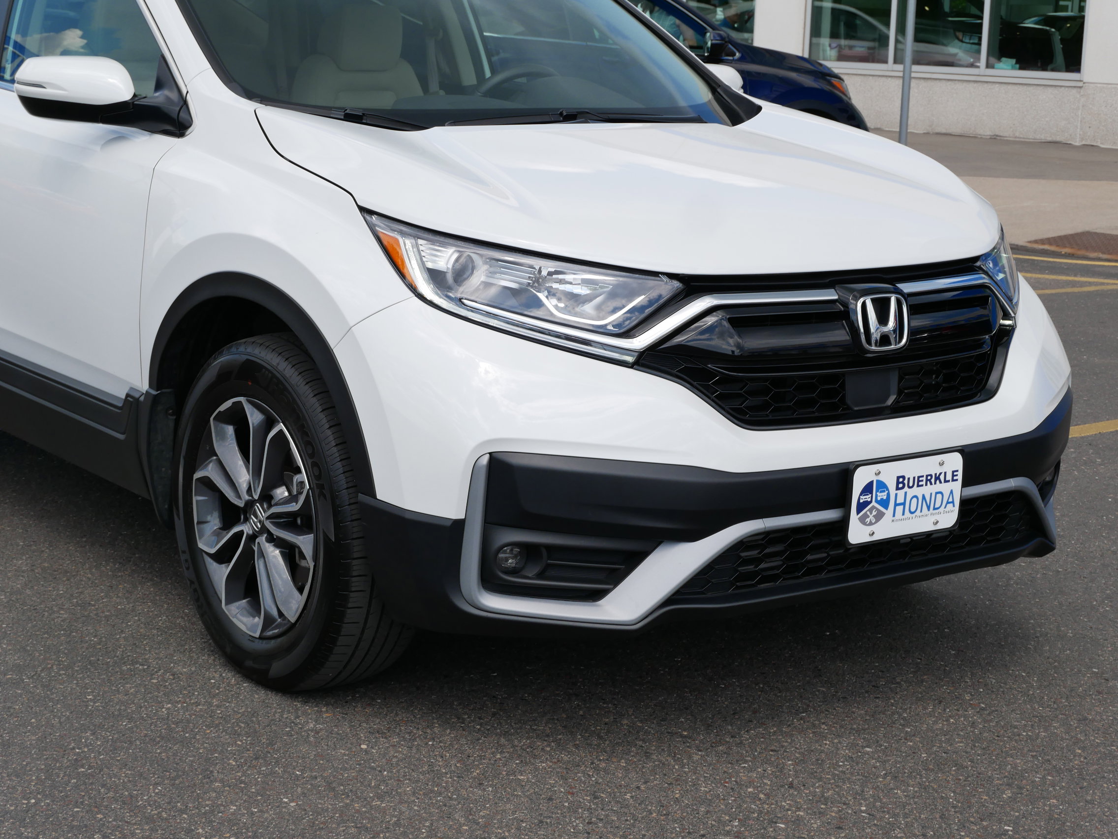 Certified 2022 Honda CR-V EX with VIN 2HKRW2H56NH633789 for sale in Saint Paul, Minnesota