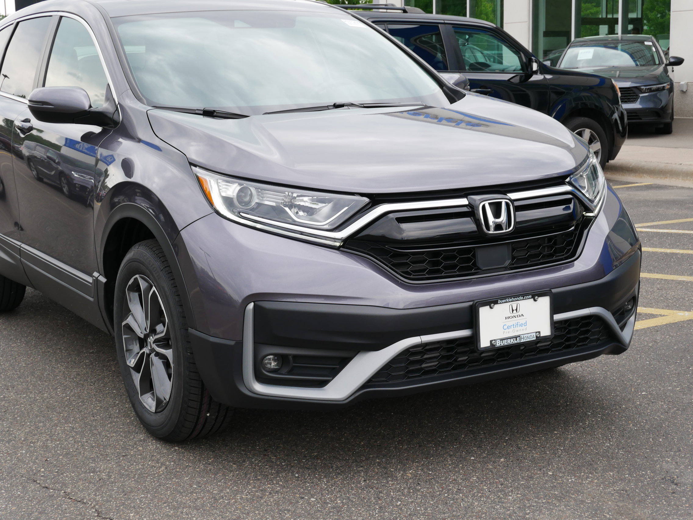 Certified 2022 Honda CR-V EX-L with VIN 2HKRW2H84NH662220 for sale in Saint Paul, Minnesota