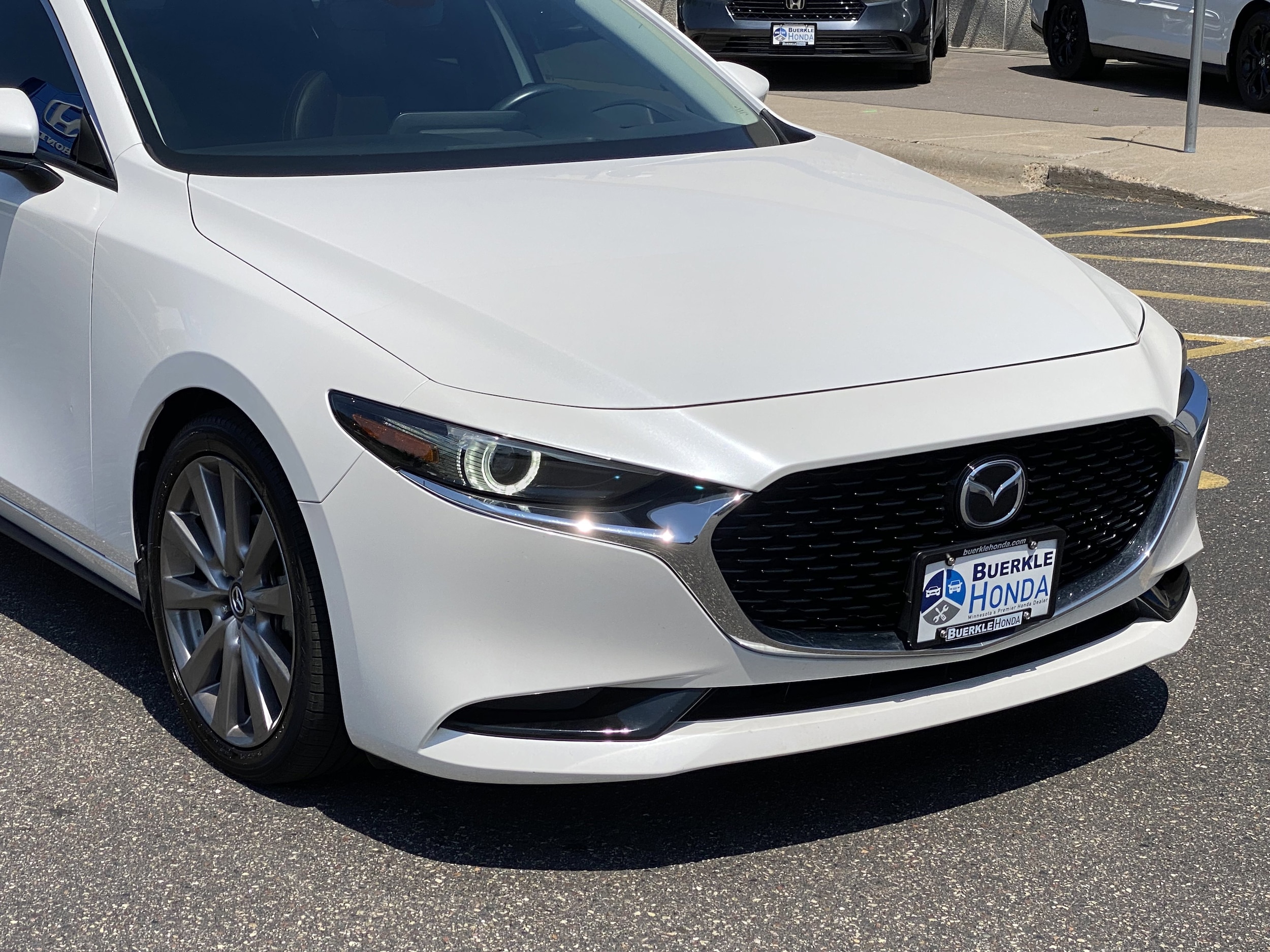 Used 2019 Mazda Mazda3 Premium with VIN 3MZBPAEM2KM101429 for sale in Saint Paul, Minnesota