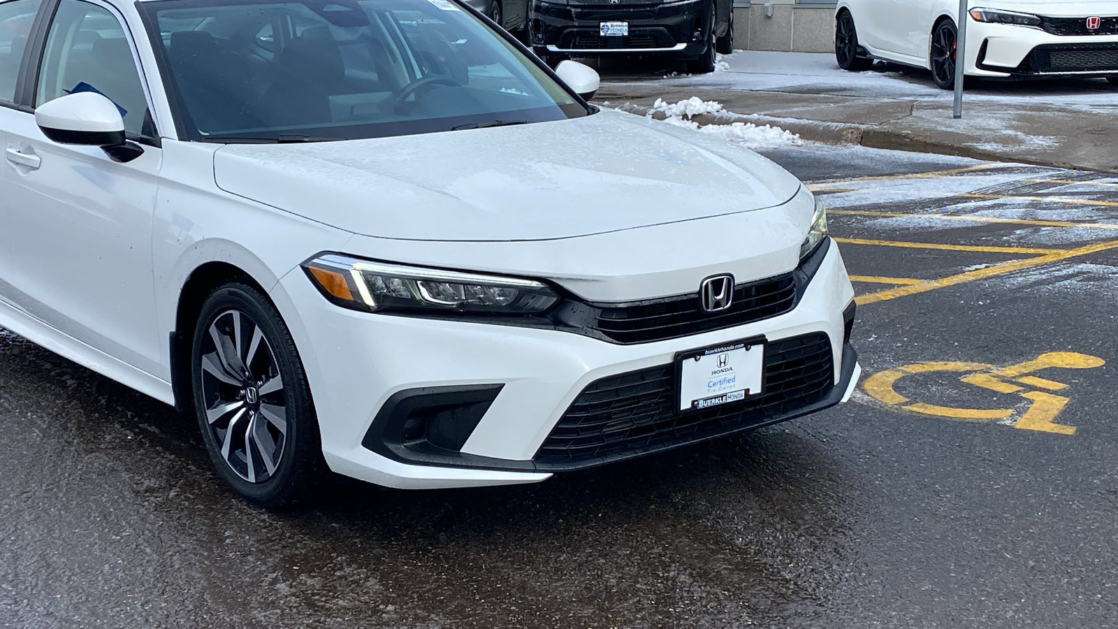 Certified 2023 Honda Civic EX with VIN 2HGFE1F77PH315939 for sale in Saint Paul, Minnesota