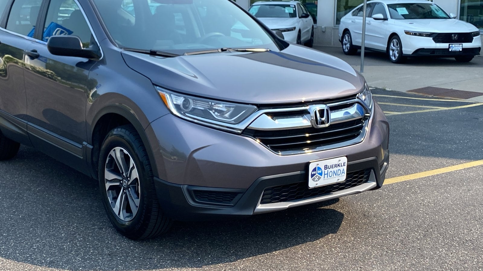 Certified 2018 Honda CR-V LX with VIN 2HKRW6H30JH216698 for sale in Saint Paul, Minnesota