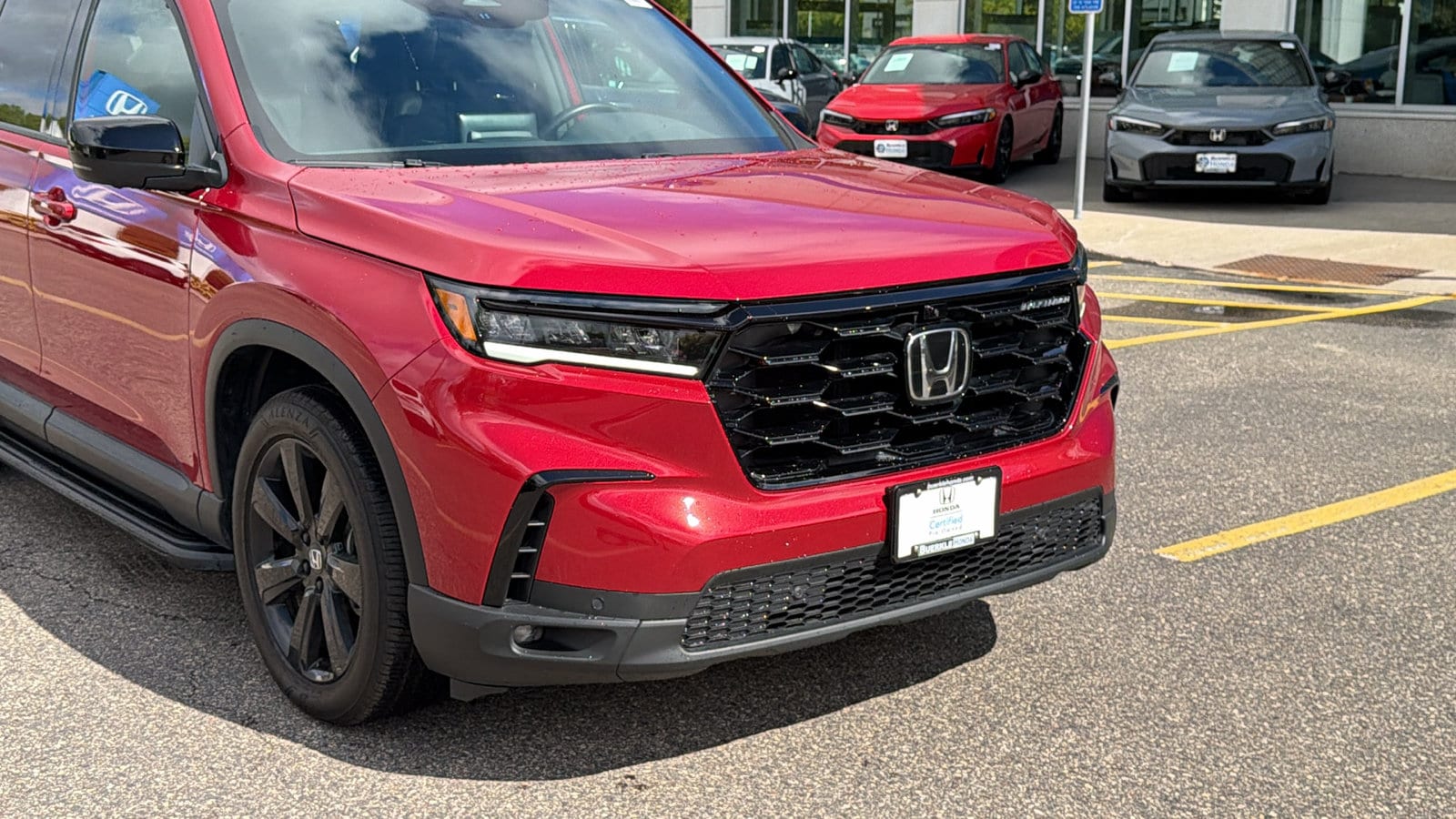 Certified 2025 Honda Pilot Black Edition with VIN 5FNYG1H91SB177801 for sale in Saint Paul, Minnesota