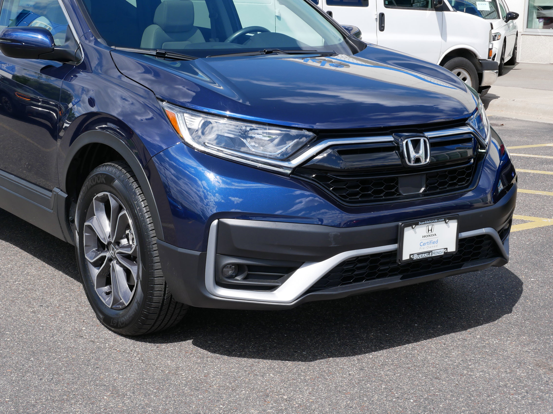 Certified 2020 Honda CR-V EX-L with VIN 2HKRW2H8XLH667662 for sale in Saint Paul, Minnesota