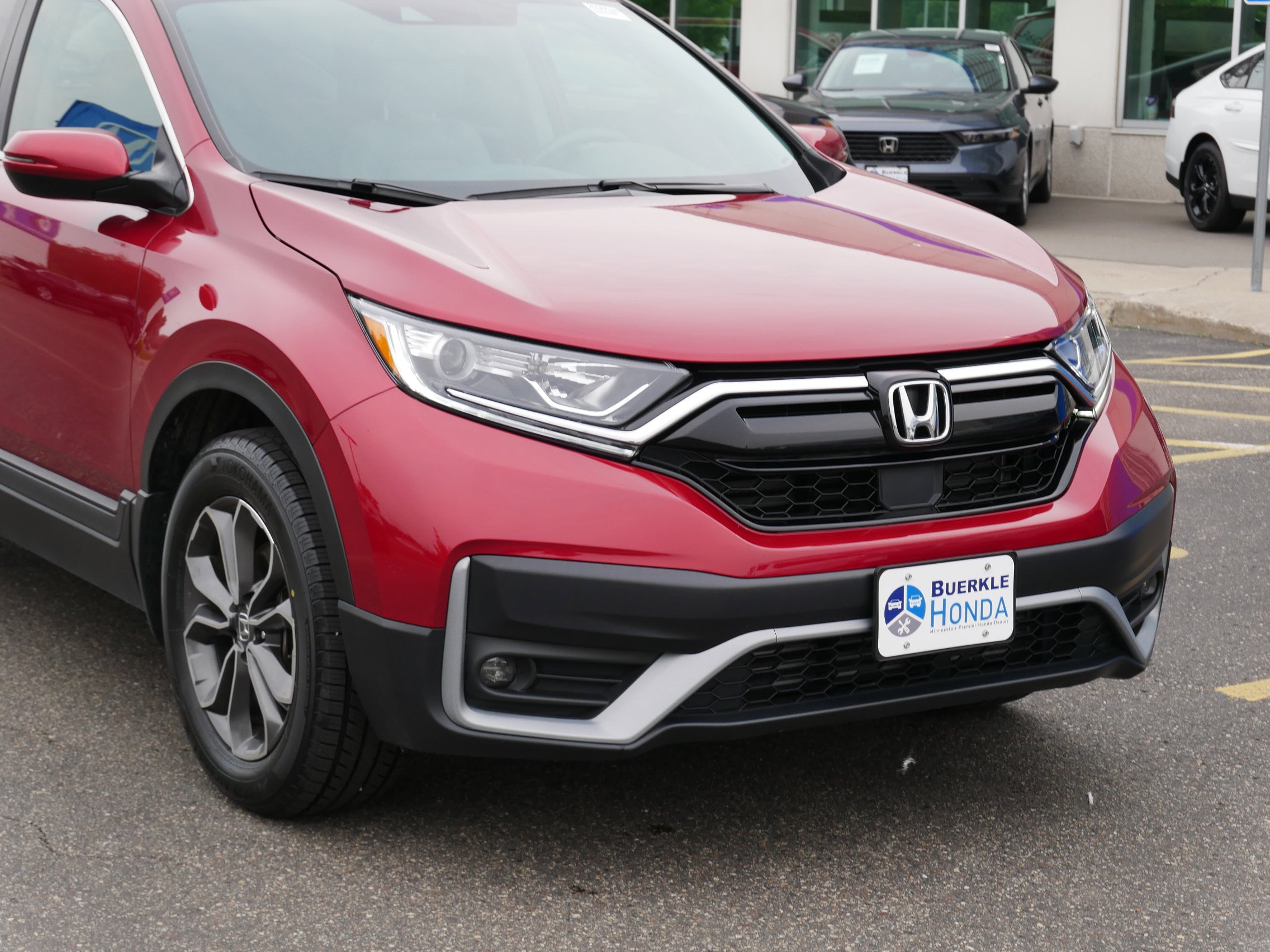 Certified 2022 Honda CR-V EX-L with VIN 7FARW2H80NE021391 for sale in Saint Paul, Minnesota