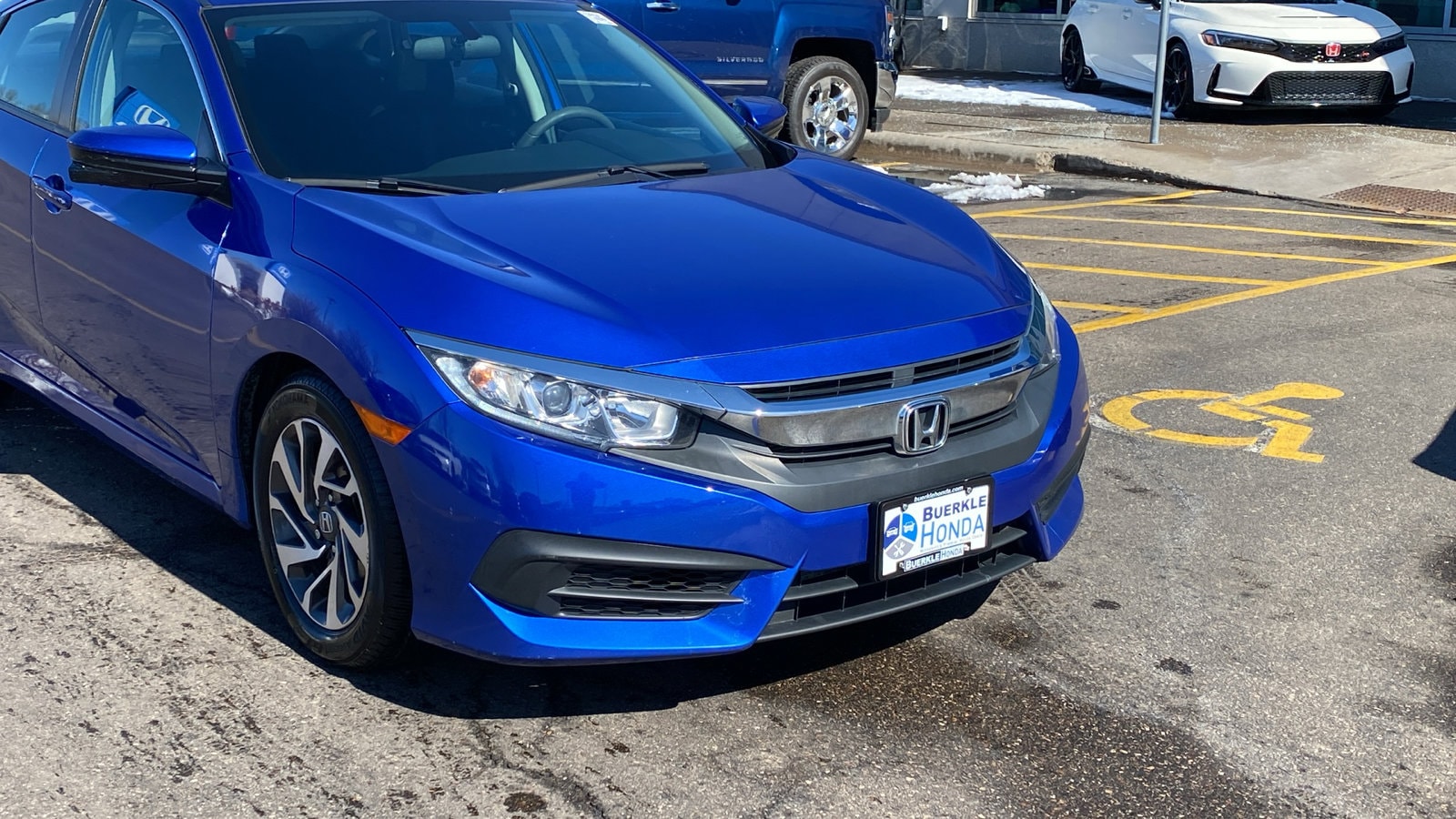 Certified 2017 Honda Civic EX with VIN 2HGFC2F73HH522292 for sale in Saint Paul, Minnesota