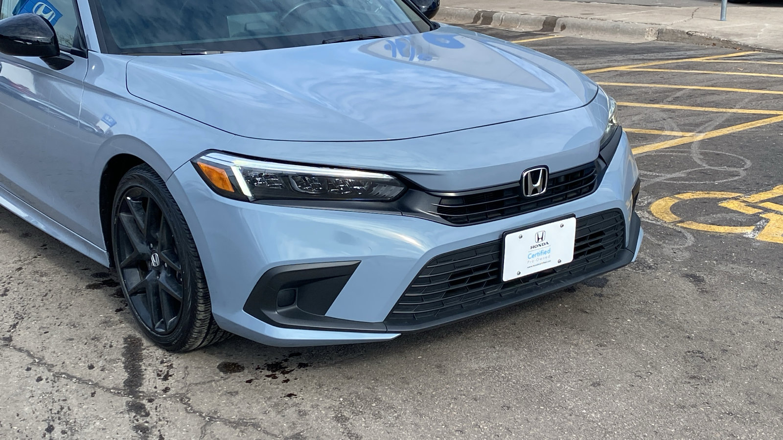 Certified 2023 Honda Civic Sport with VIN 2HGFE2F57PH572314 for sale in Saint Paul, Minnesota