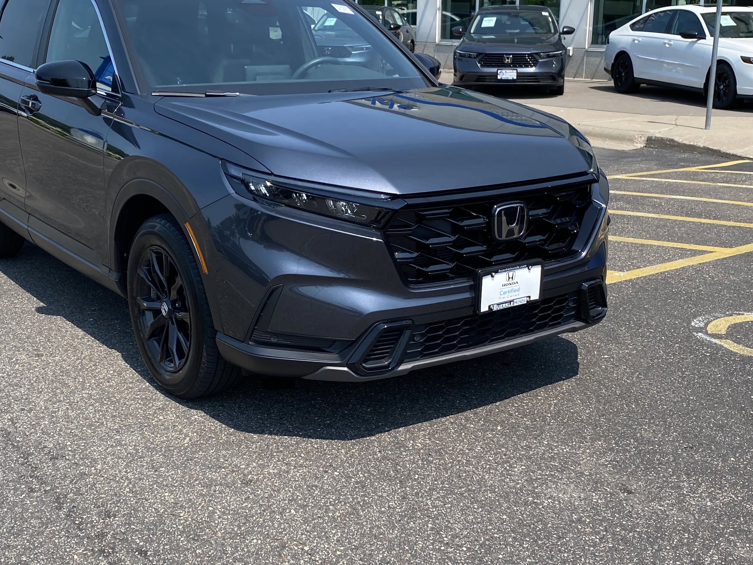 Certified 2024 Honda CR-V Sport-L with VIN 2HKRS6H81RH808601 for sale in Saint Paul, Minnesota