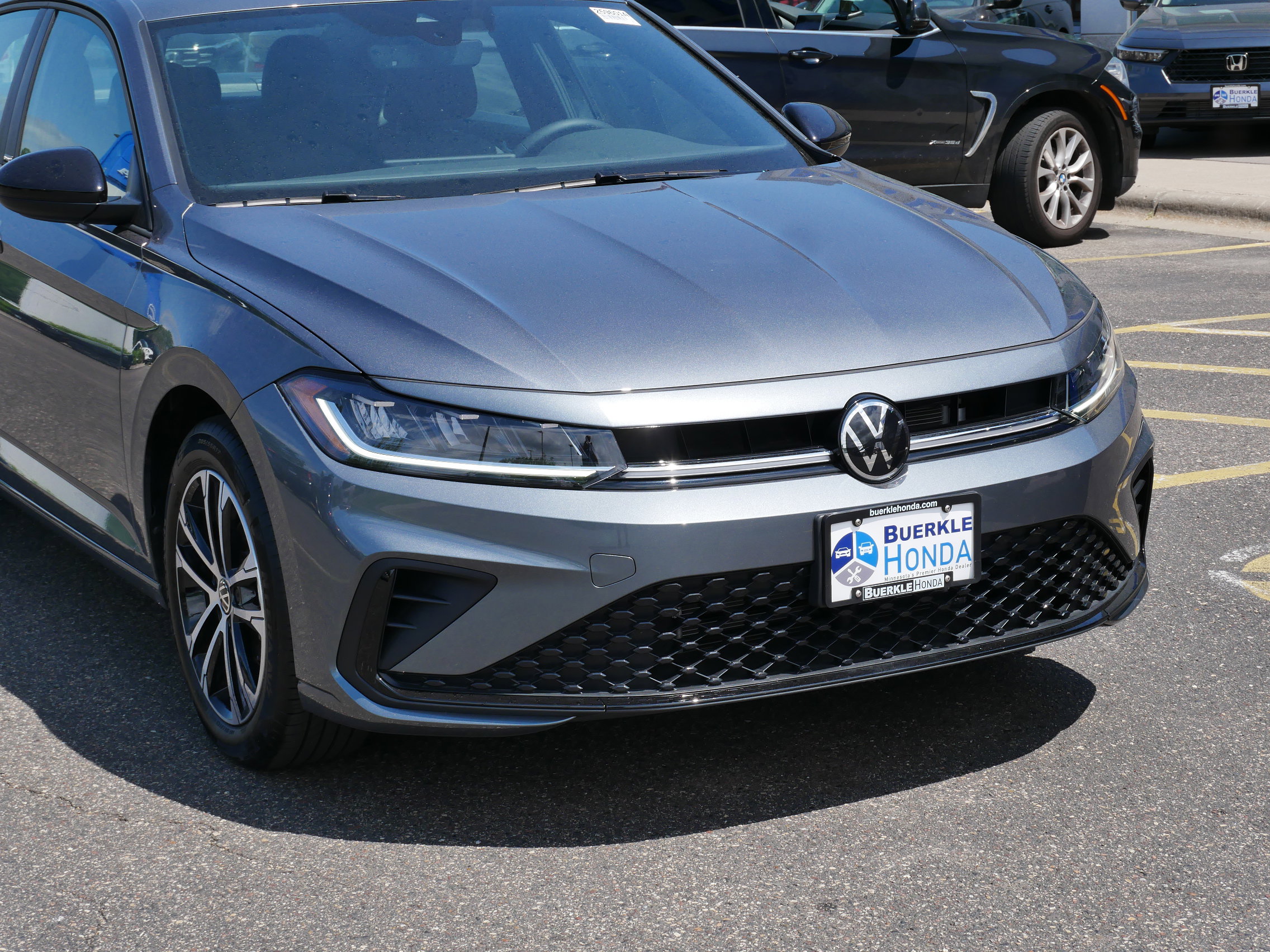 Used 2025 Volkswagen Jetta Sport with VIN 3VWBX7BU0SM000557 for sale in Saint Paul, Minnesota