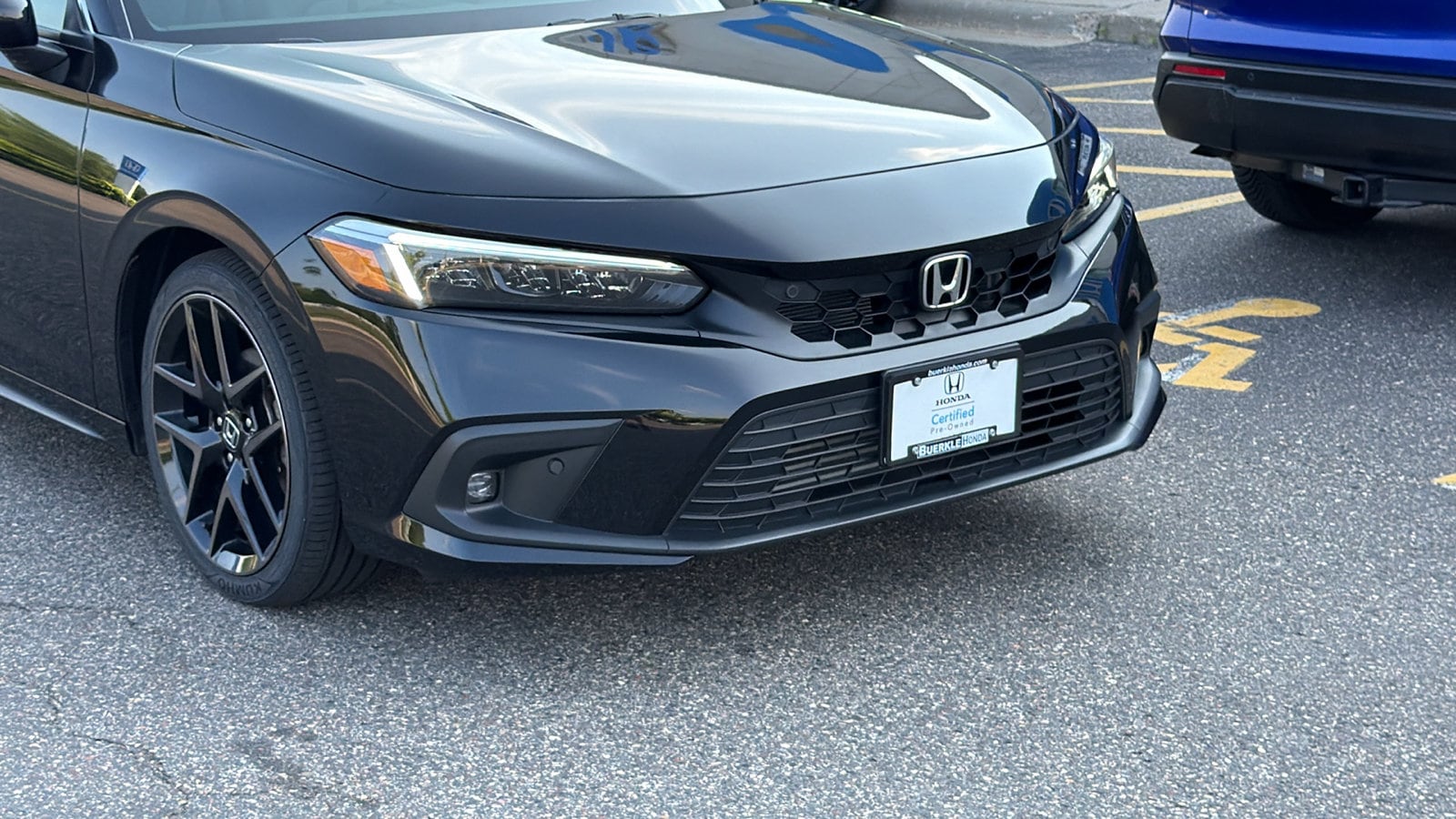 Certified 2024 Honda Civic Hatchback Sport Touring with VIN 19XFL1H88RE024830 for sale in Saint Paul, Minnesota