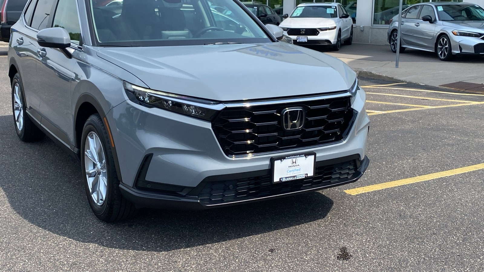 Certified 2025 Honda CR-V EX-L with VIN 5J6RS4H78SL017490 for sale in Saint Paul, Minnesota