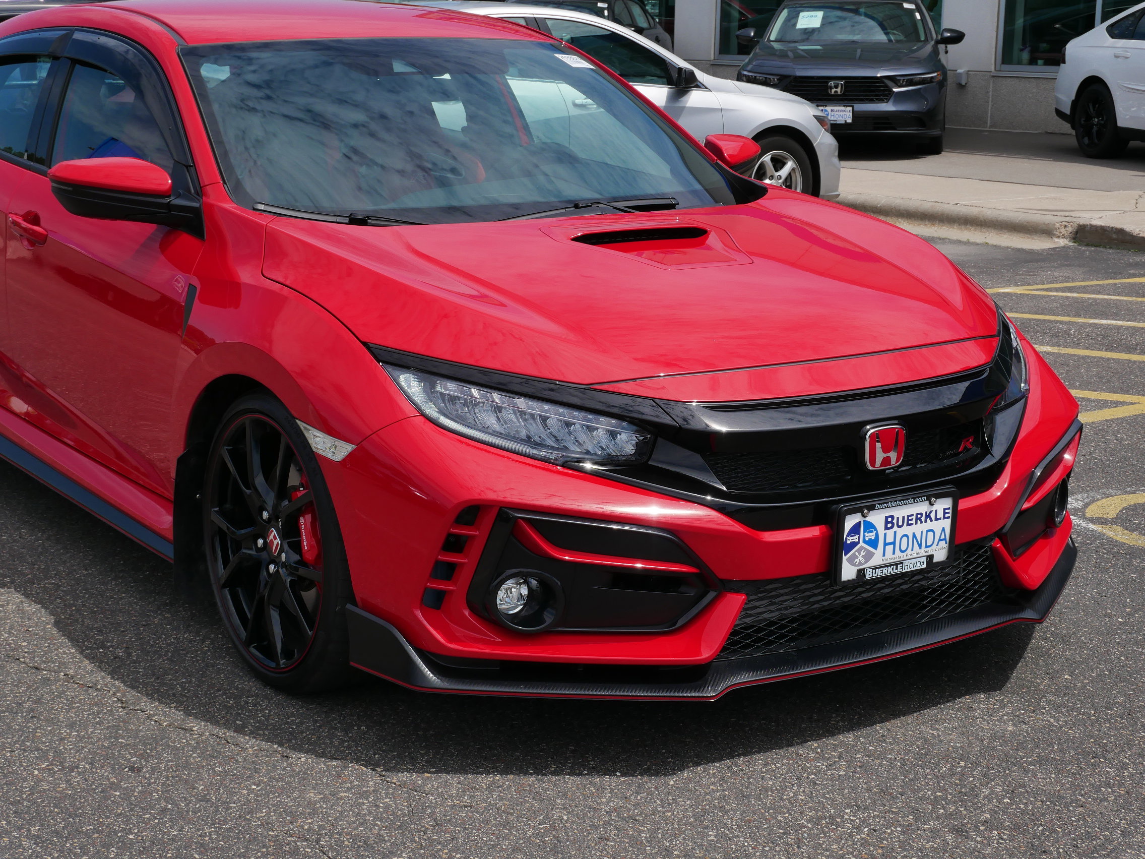 Certified 2021 Honda Civic Hatchback Type-R with VIN SHHFK8G78MU202032 for sale in Saint Paul, Minnesota