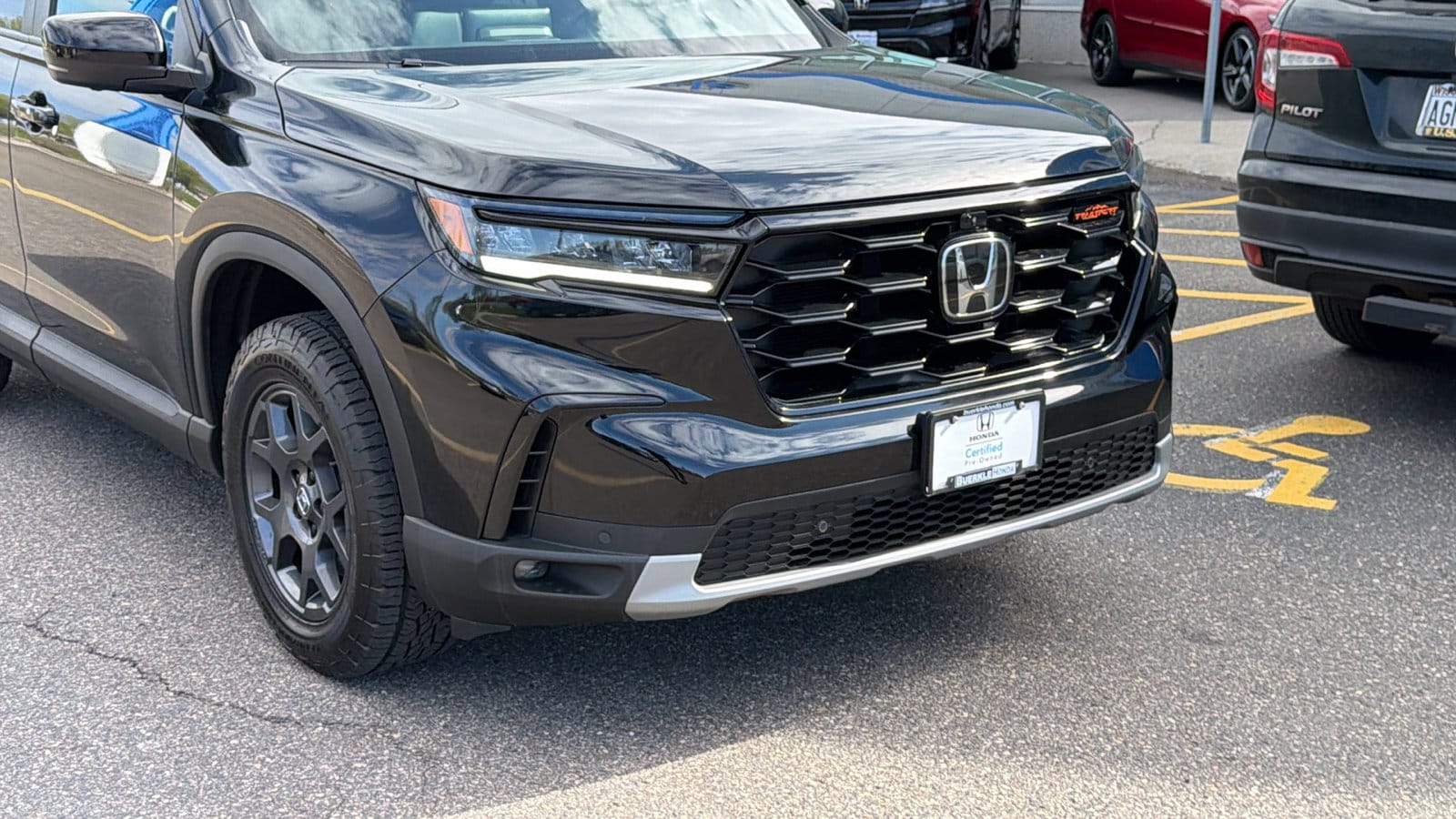 Certified 2025 Honda Pilot TrailSport with VIN 5FNYG1H61SB001630 for sale in Saint Paul, Minnesota