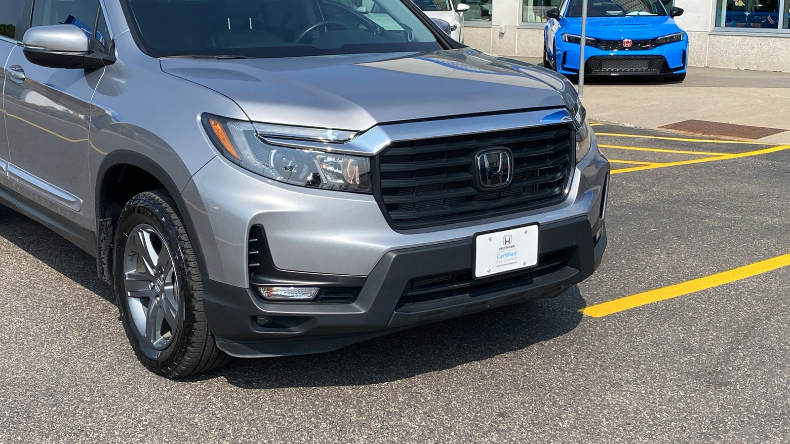 Certified 2021 Honda Ridgeline RTL with VIN 5FPYK3F56MB012573 for sale in Saint Paul, Minnesota