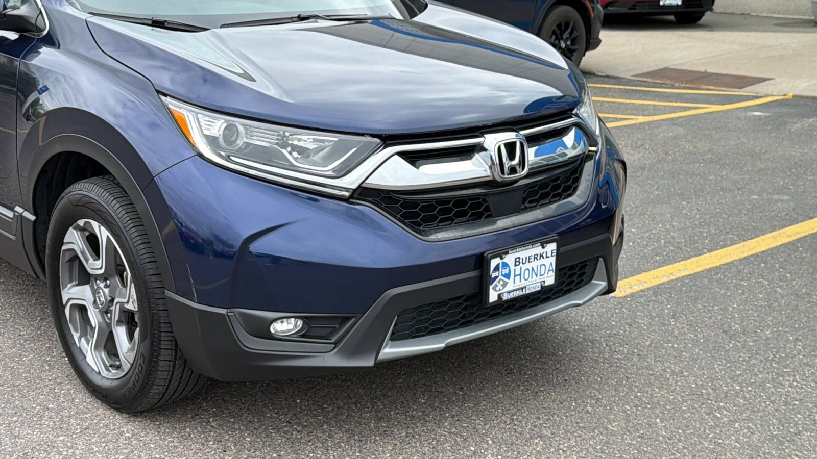 Certified 2017 Honda CR-V EX with VIN 5J6RW2H50HL039127 for sale in Saint Paul, Minnesota