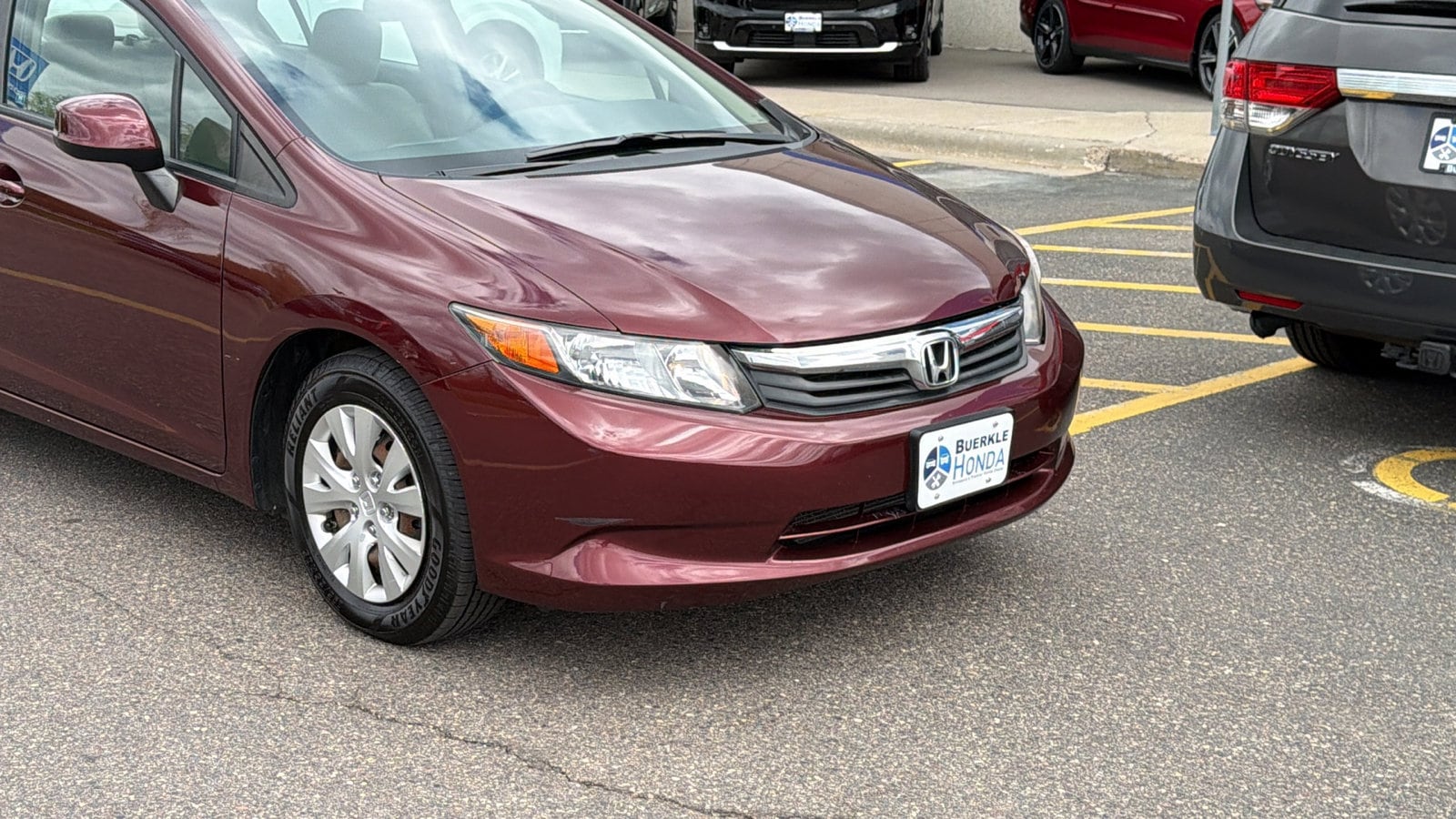 Used 2012 Honda Civic LX with VIN 19XFB2F52CE072798 for sale in Saint Paul, Minnesota