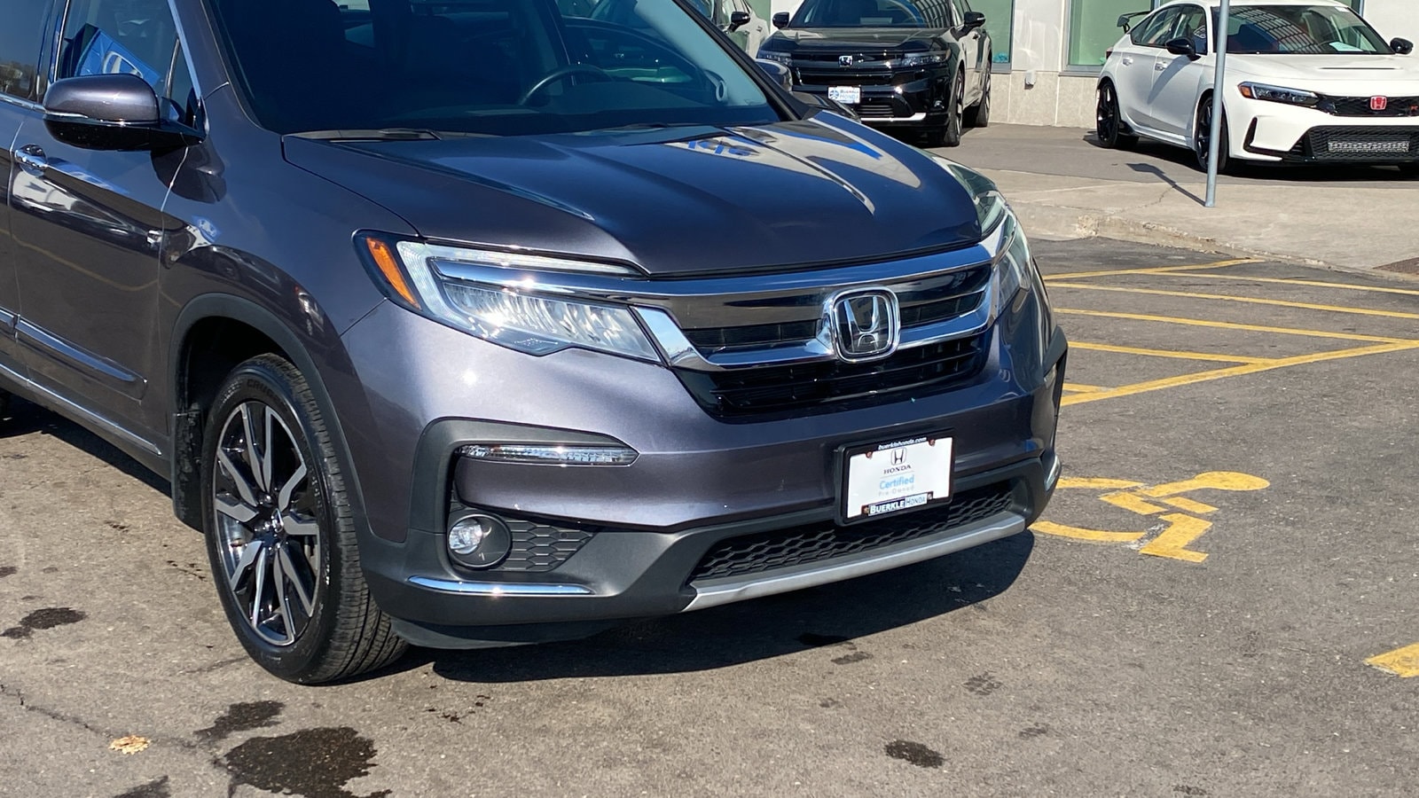 Certified 2021 Honda Pilot Touring with VIN 5FNYF6H60MB066312 for sale in Saint Paul, Minnesota