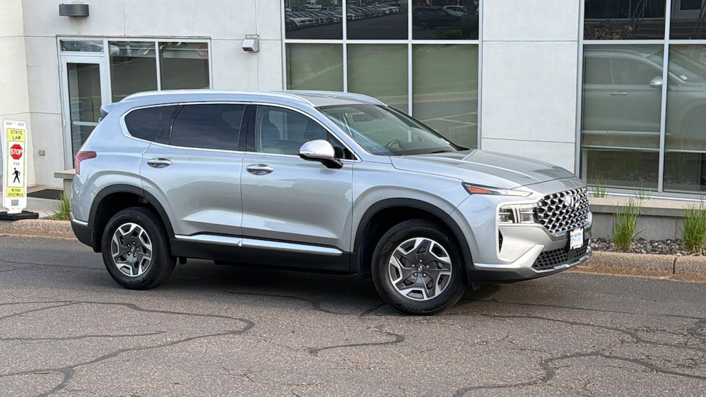 Certified 2023 Hyundai Santa Fe Hybrid Blue SUV