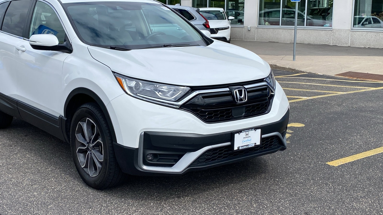 Certified 2020 Honda CR-V EX-L with VIN 2HKRW2H82LH613322 for sale in Saint Paul, Minnesota