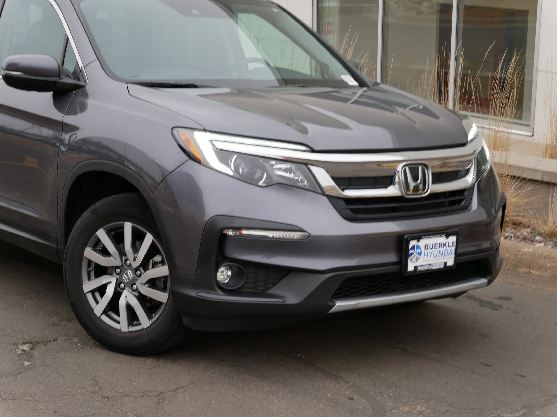 Used 2021 Honda Pilot EX-L with VIN 5FNYF6H59MB039892 for sale in Saint Paul, Minnesota