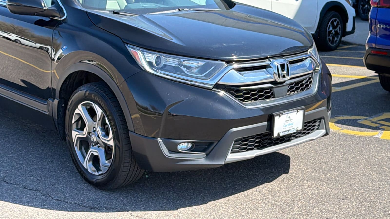 Certified 2017 Honda CR-V EX-L with VIN 5J6RW2H86HL009284 for sale in Saint Paul, Minnesota