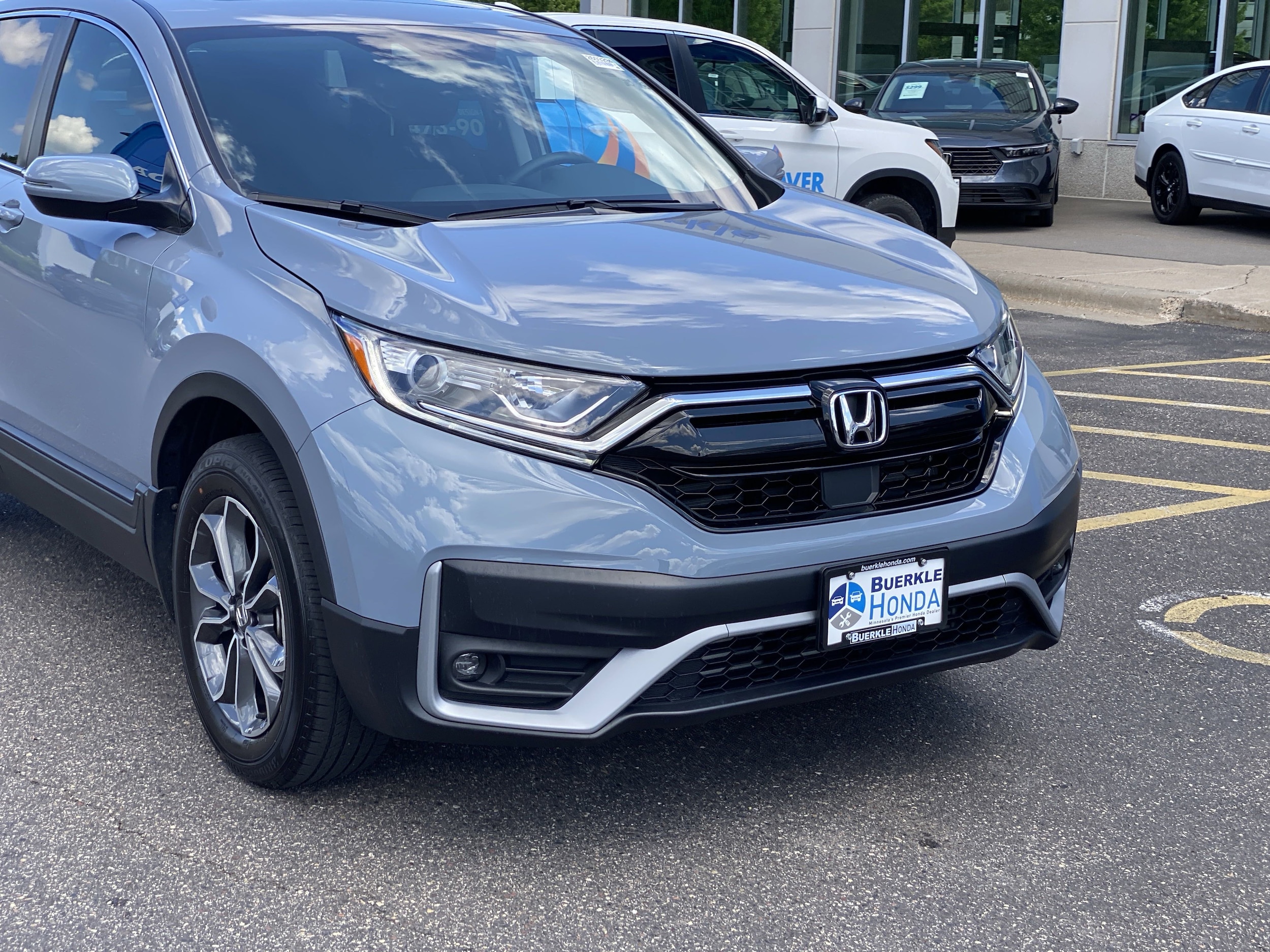 Certified 2022 Honda CR-V EX with VIN 7FARW2H5XNE032002 for sale in Saint Paul, Minnesota