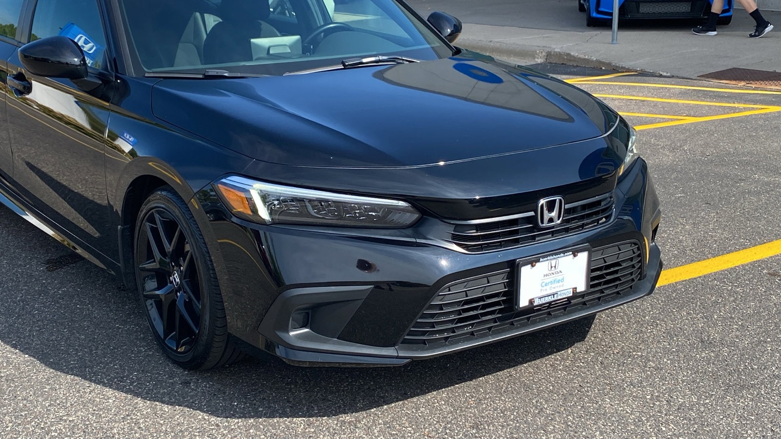 Certified 2022 Honda Civic Sport with VIN 2HGFE2F5XNH598094 for sale in Saint Paul, Minnesota