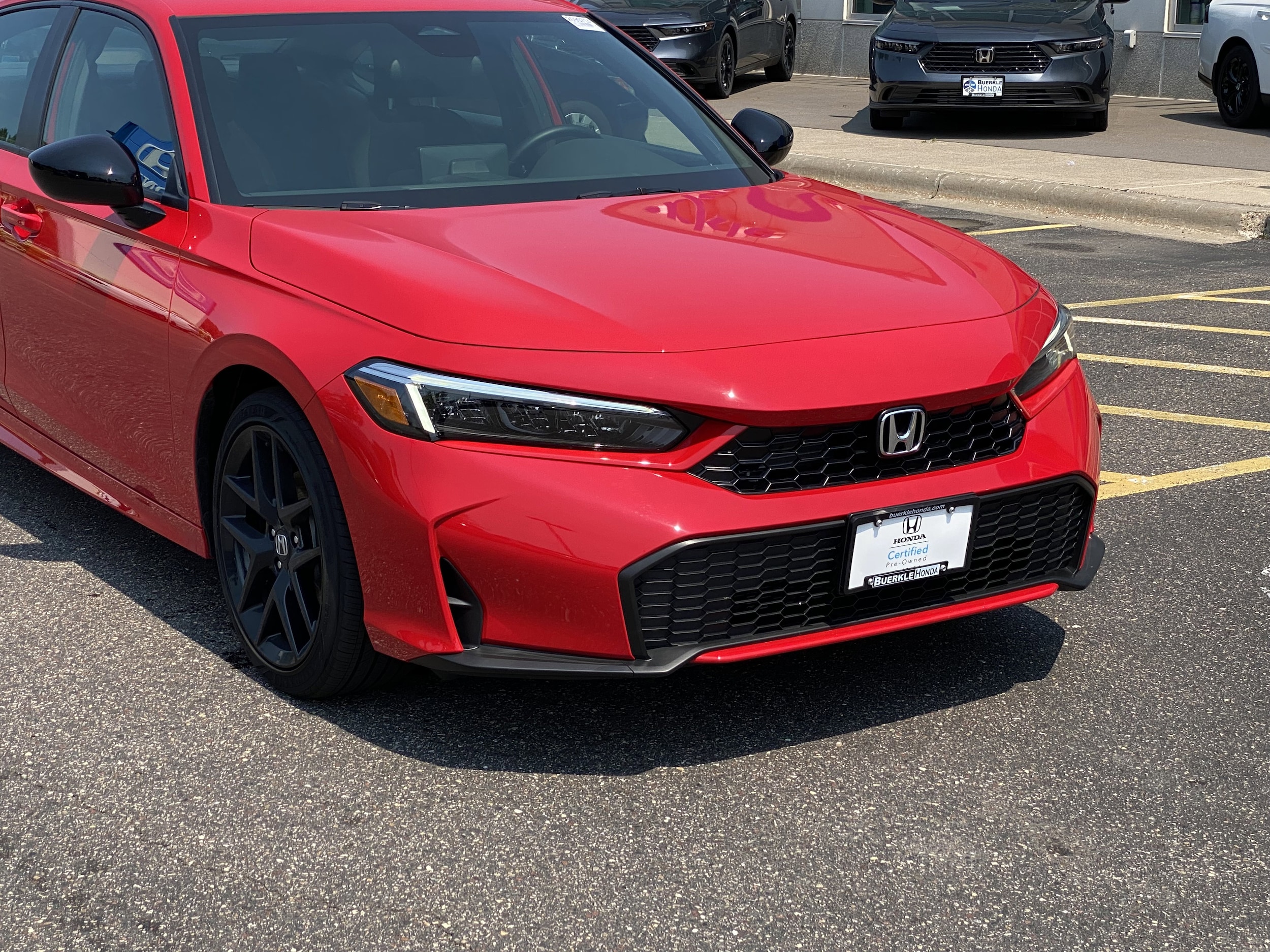Certified 2025 Honda Civic Sport with VIN 2HGFE4F88SH314348 for sale in Saint Paul, Minnesota