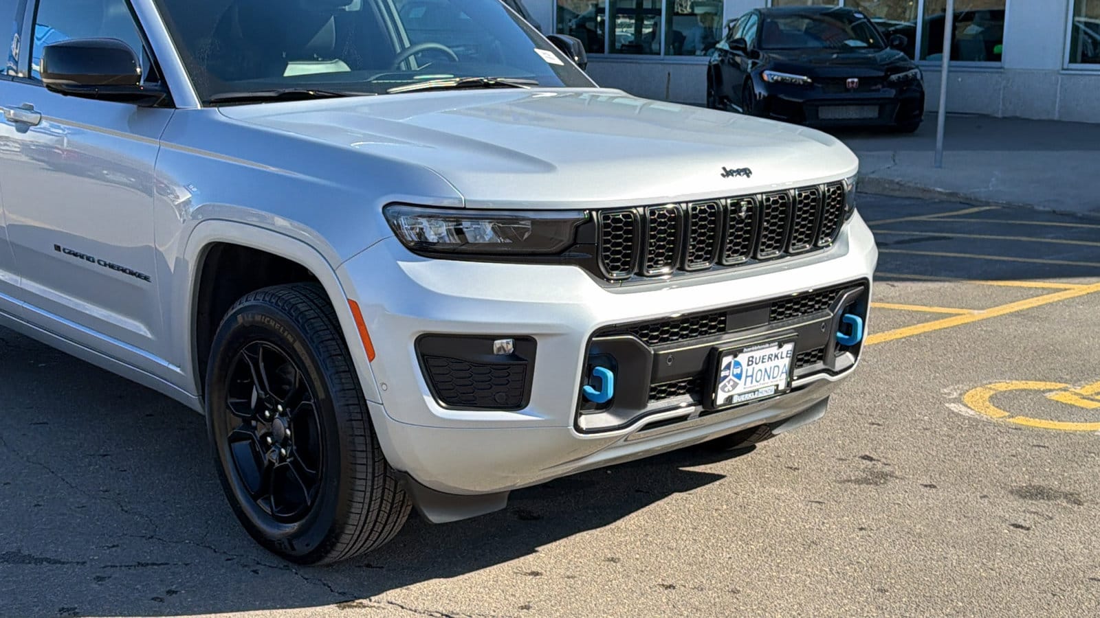 Used 2025 Jeep Grand Cherokee Anniversary Edition 4xe with VIN 1C4RJYB68S8656584 for sale in Saint Paul, Minnesota