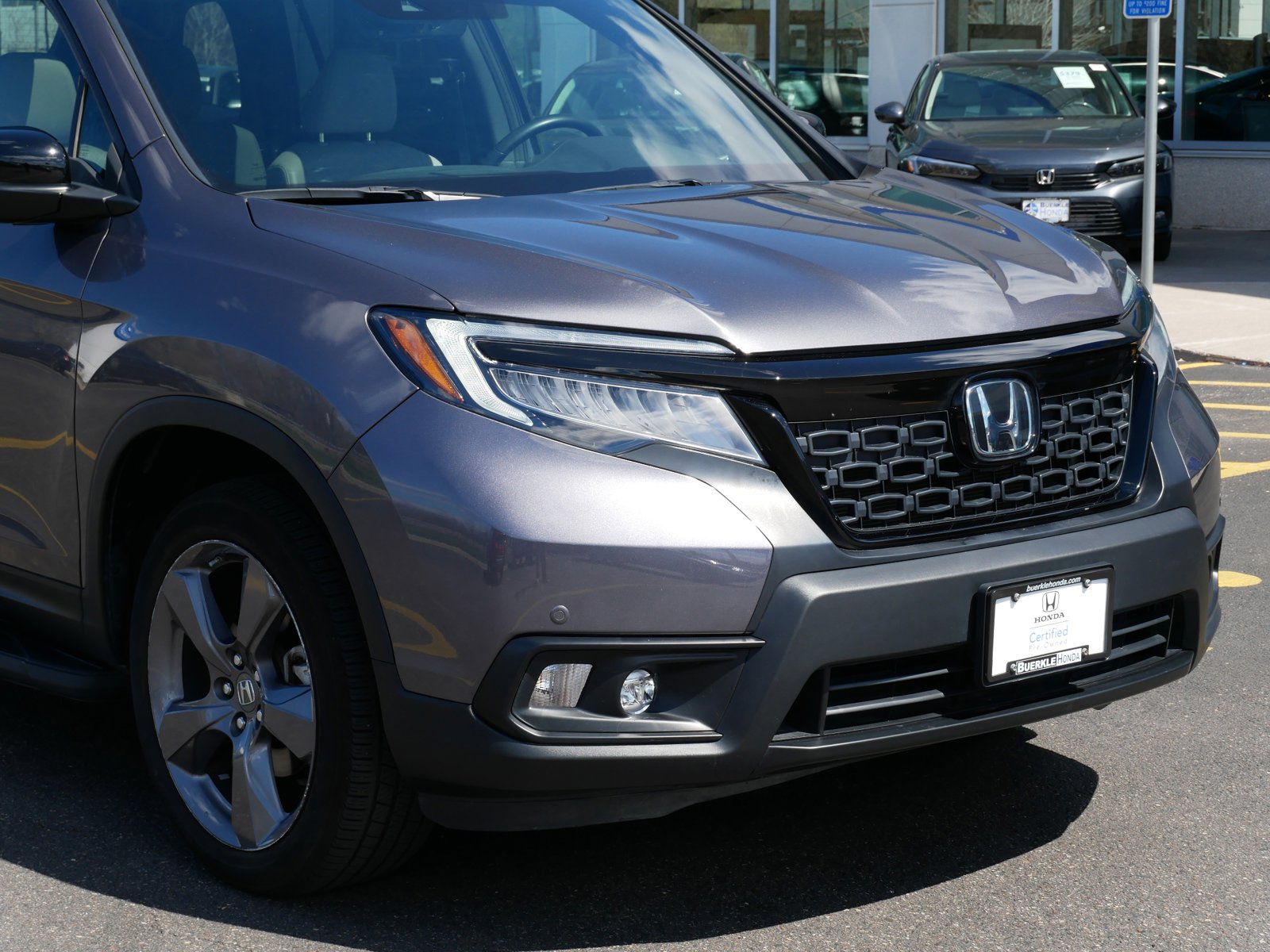 Certified 2021 Honda Passport Touring with VIN 5FNYF8H91MB012314 for sale in Saint Paul, Minnesota