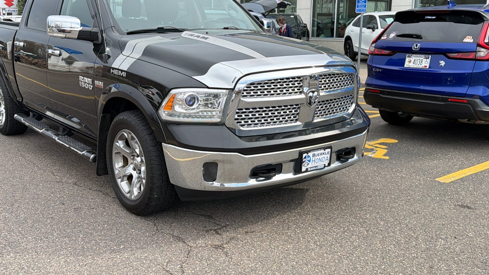 Used 2016 RAM Ram 1500 Pickup Laramie with VIN 1C6RR7NT3GS281001 for sale in Saint Paul, Minnesota
