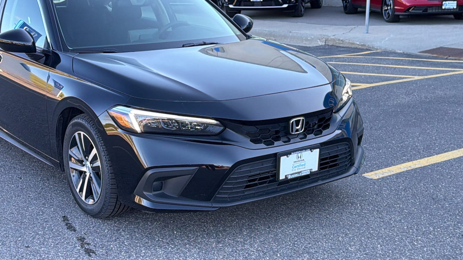 Certified 2024 Honda Civic Hatchback LX with VIN 19XFL2H58RE002760 for sale in Saint Paul, Minnesota